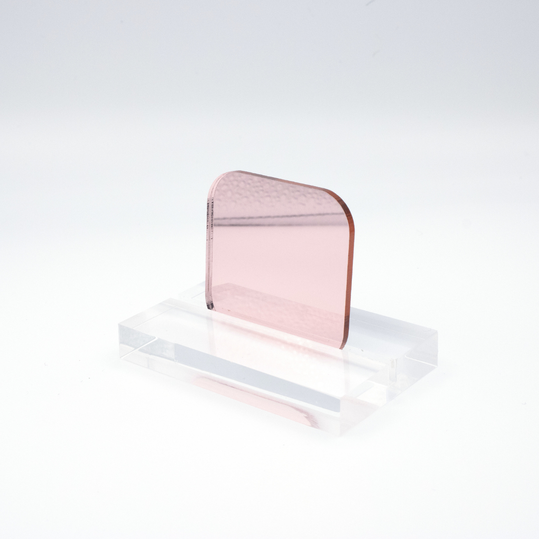 Rose Gold Mirror Acrylic - Imperfectly Perfect